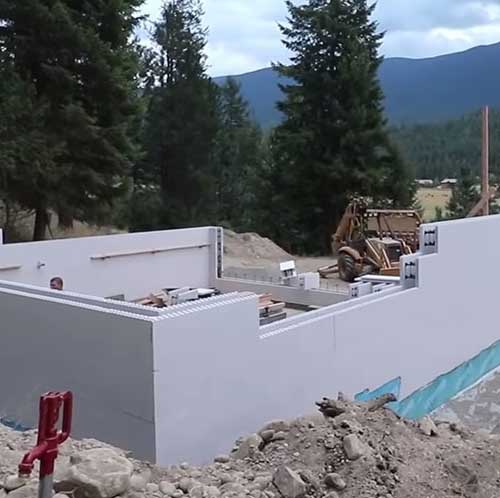 ICFs, or Insulated Concrete Forms, come in many different designs