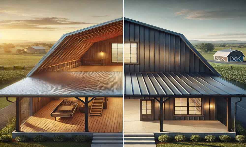 Barndominium Roofing Options: Metal, Shingles, or Beyond?