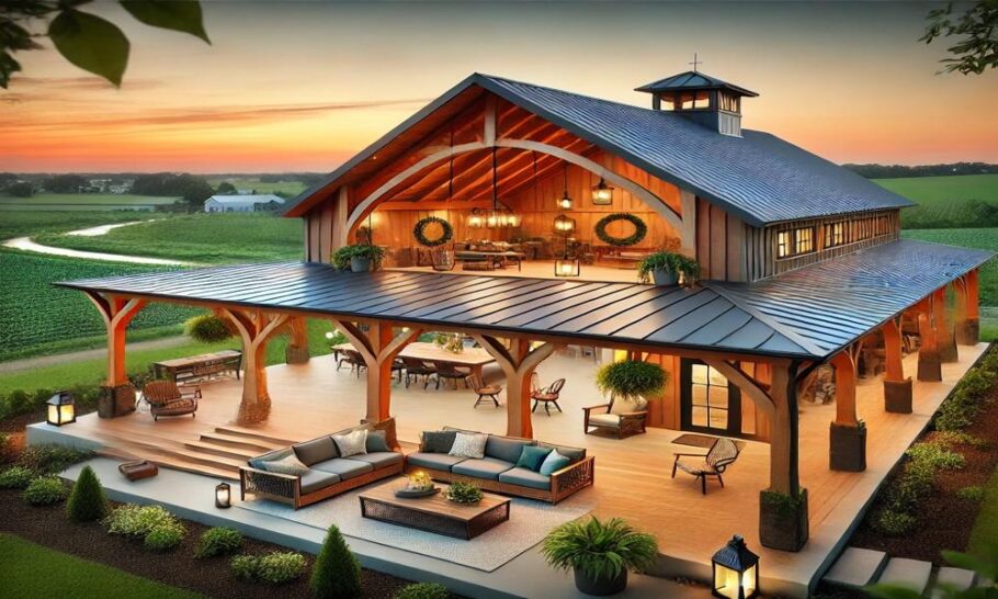 Barndominiums with Wraparound Porches: Why They’re a Popular Choice