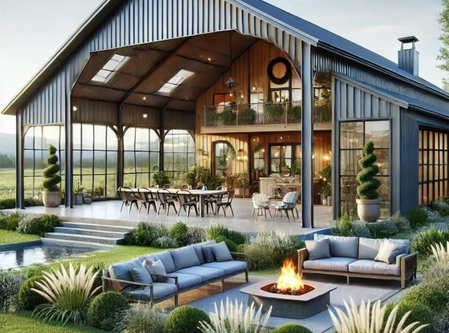 Outdoor Living Spaces in Your Barndominium