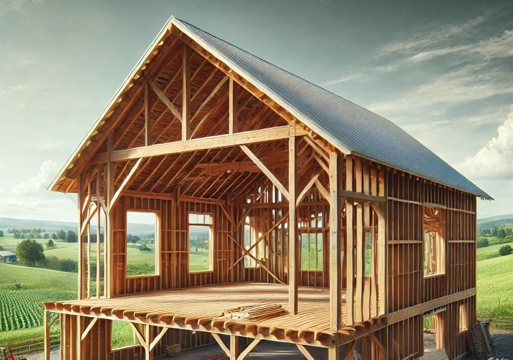 Steel vs. Wood: Choosing the Right Frame for Your Barndominium