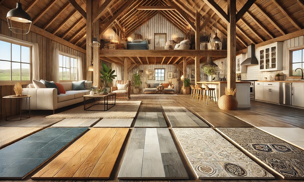 The Best Flooring Options for Barndominiums