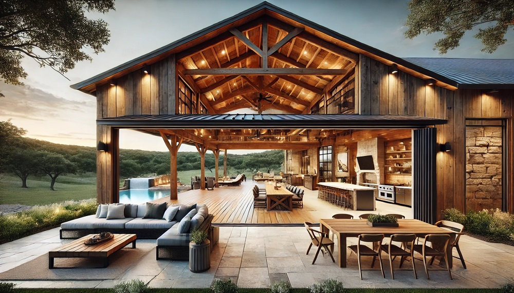 Indoor-Outdoor Flow in Your Barndominium