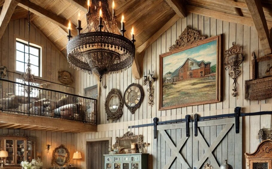 Vintage and Antique Elements into Your Barndominium